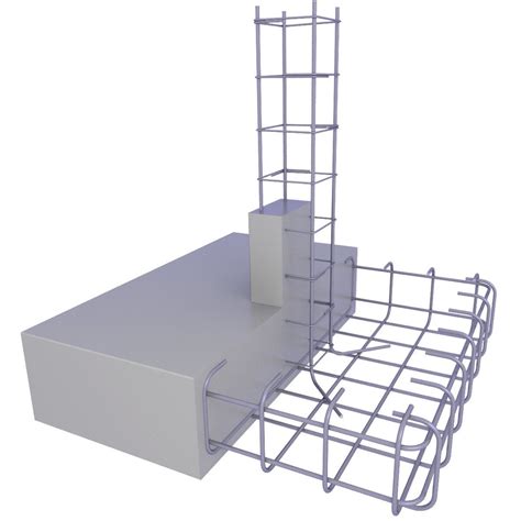 3D Model Reinforcement Footing Column 8 - TurboSquid 2096965