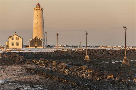 Reykjavik lighthouse.