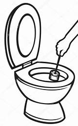 Image Result For toilet cleaning clipart  Toilet Clip Art sketch template