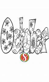 Free October Coloring Pages — Stevie Doodles sketch template