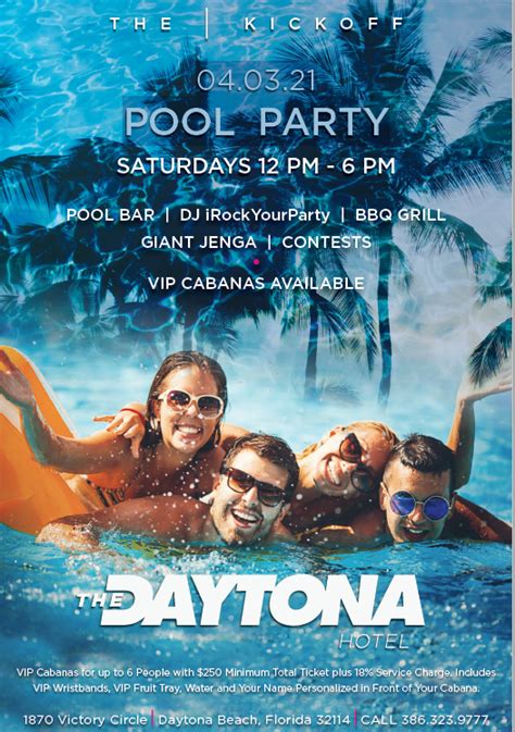 The Daytona Hotel Pool Party - ONE DAYTONA