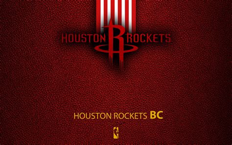 Download Logo Basketball NBA Houston Rockets Sports 4k Ultra HD Wallpaper