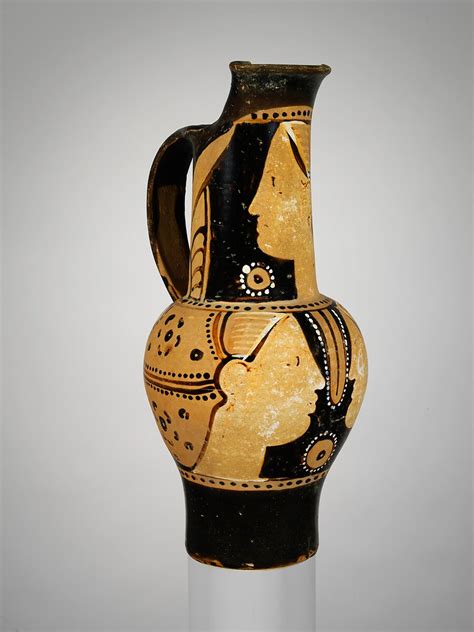 Attributed to the Torcop Group | Terracotta oinochoe (jug) | Etruscan ...