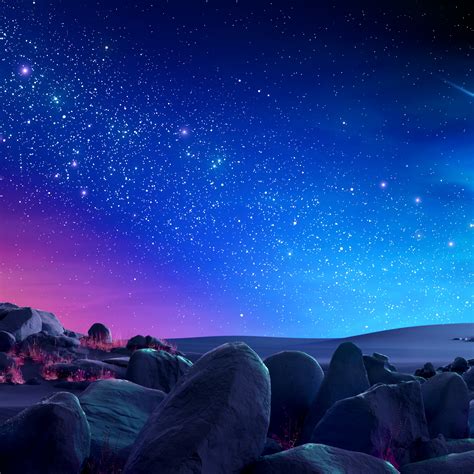 Night sky Wallpaper 4K, Colorful, Magic, Stars, Milky Way