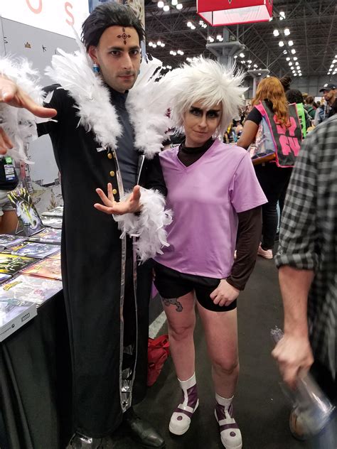 Chrollo Lucifer (+ Killua) cosplay at NYCC (Sorry I'm almost a month late) : r/HunterXHunter