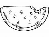 Disegno Di Anguria Da Colorare  Disegni E Stampare Gratis sketch template