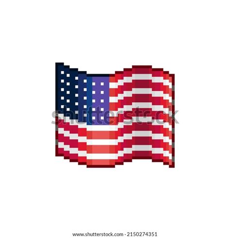 1,492 Pixel American Flag Images, Stock Photos, 3D objects, & Vectors ...