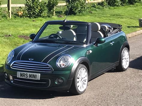 2011 MINI Cooper Convertible 1.6 Racing Green Full MINI Service History & Chili Pack - Mrs MINI ...