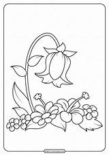 Free Printable Flowers Pdf Coloring Pages 18 sketch template