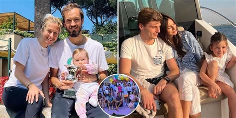 Daniil Medvedev and family attend Max Verstappen's stepdaughter Penelope's birthday party ...