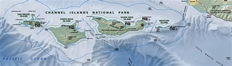 Map of Channel Islands - Park JunkiePark Junkie