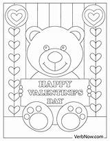Free Valentine’s Coloring Pages Printable PDF sketch template