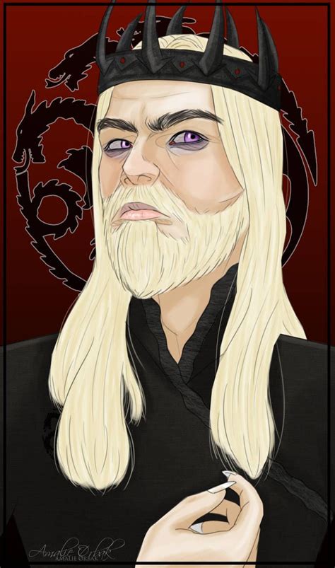 Aerys II Targaryen | Mad King | Game of Thrones by Amaliedraws on ...