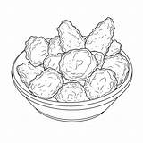 Fried Chicken coloring Page – Coloring Corner sketch template