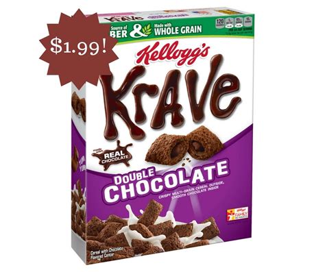 Kellogg's Krave Cereal Only $1.99