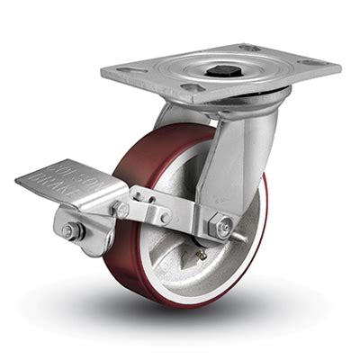 6 Series 2" Wide Top Plate Casters | Colson Casters