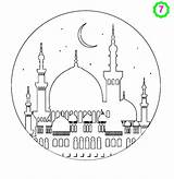 Boyama Sayfalarý Cami Resmi çizimi sketch template
