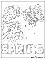 Free Printable Spring Coloring Pages For Kids sketch template