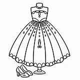 Coloriage de robe Mariée Isolé Pour Les Enfants  Vecteur Premium sketch template