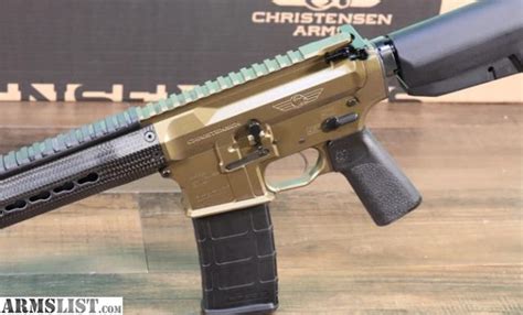 ARMSLIST - For Sale: Christensen Arms CA15 Rifle G2 Carbon Fiber AR15 CA-15 AR 556 BRONZE KEYMOD