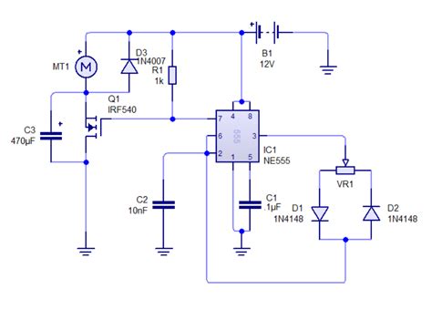 555 Pwm Circuit Diagram