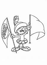 Marvin The Martian Free Printable Coloring Page  sketch template