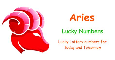 Aries Lucky Lottery Numbers - Today and Tomorrow