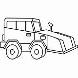 Snow plow Machine Outline coloring Book Page Line art drawing  Premium sketch template