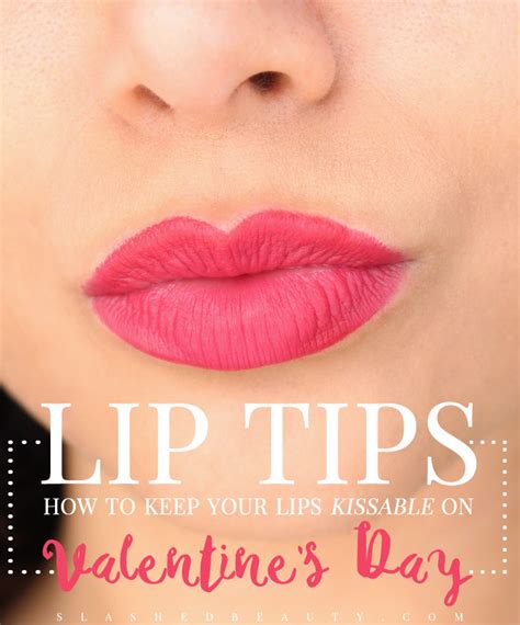 4 Pretty Lip Care Tips for Valentine’s Day | Slashed Beauty