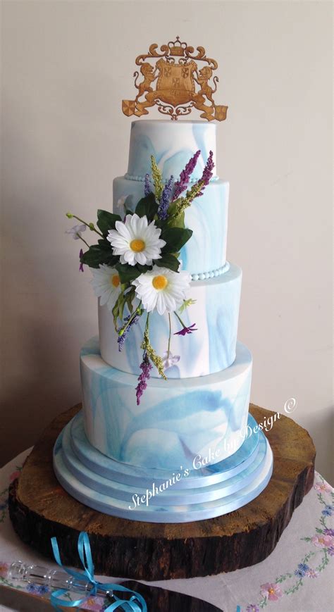 Marble effect wedding cake | Cake decorating, Cake creations, Cakes by ...