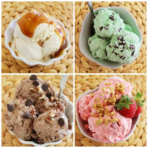 Amazing No-Churn Ice Cream: 6 Flavors – The Comfort of Cooking