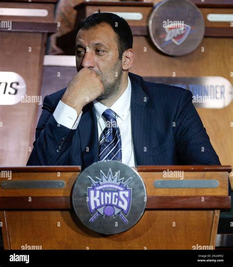 Vlade Divac, Sacramento Kings vice president of basketball and ...