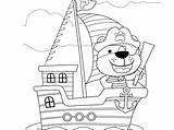 Boat Coloring Pages For Toddlers sketch template