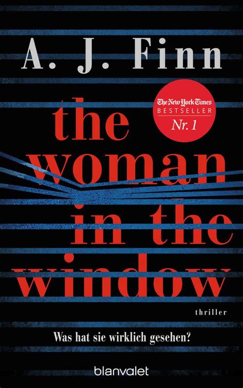 Amazon.com: The Woman in the Window - Was hat sie wirklich gesehen?: Thriller - Der New-York ...