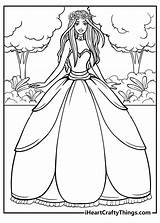 All The Princesses Coloring Pages sketch template