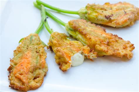 Stuffed Zucchini Blossoms an Italian Classic - Chef Dennis