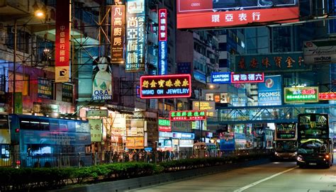 asian, China, Neon, Lights, Streets Wallpapers HD / Desktop and Mobile ...