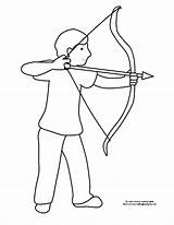 Bow And Arrow Coloring Page At GetColoringscom  Free Printable sketch template