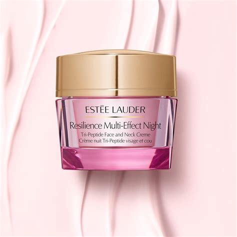 Estee Lauder | Resilience Multi-Effect Night Tri-Peptide Face and Neck Moisturiser Crème 50ml ...