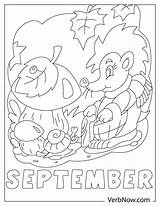 Free SEPTEMBER Coloring Pages & Book For Download Printable PDF  VerbNow sketch template