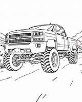 Square Body Chevy Coloring Page  Classic C10 Truck Art sketch template