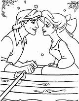 Prince Eric Little Mermaid Coloring Pages sketch template