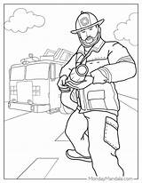 20 Firefighter Coloring Pages Free PDF Printables sketch template