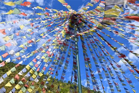 Prayer Flags of Bhutan - Nomadic Thoughts