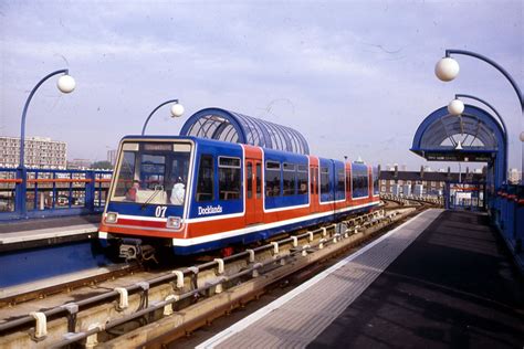 The launch of the Docklands Light Railway - London's Royal Docks