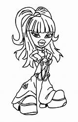 54 Bratz Coloring Pages  ColoringPagesOnlycom sketch template