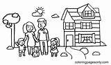 51 House Coloring Pages  ColoringPagesOnlycom sketch template