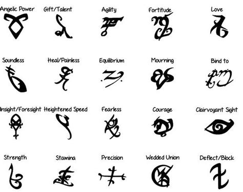 shadow hunter tattoos and their meanings | Runes, Shadowhunters, Tattoos with meaning