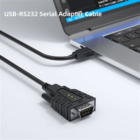 GetUSCart- DriverGenius USB232A-B, USB to Serial RS232 DB9 Adapter with ...