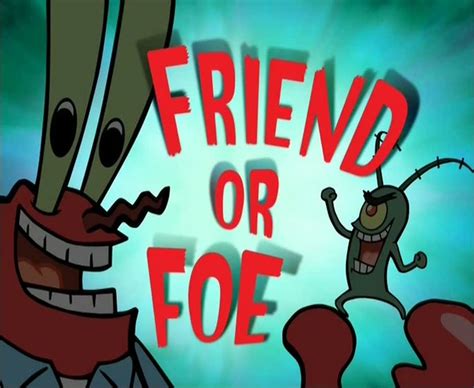 SpongeBob SquarePants - Friend or Foe